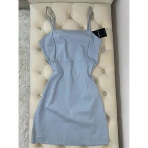 Forever 21 light blue body con dress